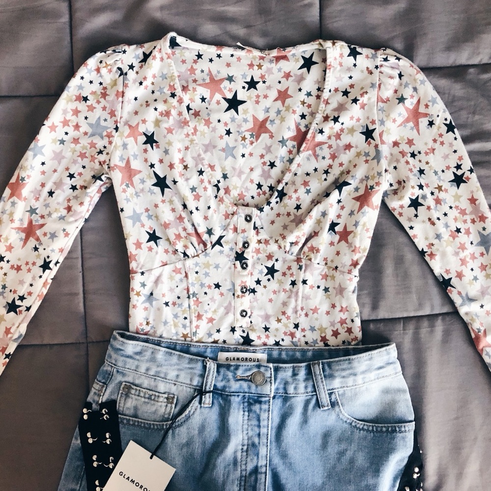 Free People Star Bodysuit